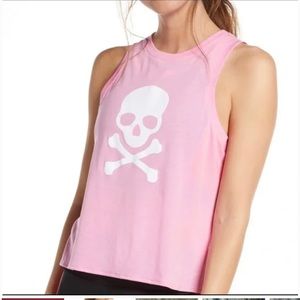 SoulCycle pink tank top